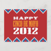 Cinco de Mayo Postcard Postkarte (Vorderseite)