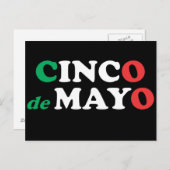 Cinco de Mayo Postcard Postkarte (Vorne/Hinten)