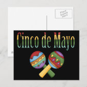 Cinco de Mayo Postkarte (Vorne/Hinten)