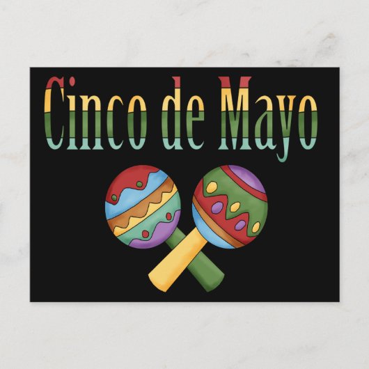 Cinco de Mayo Postkarte (Vorderseite)