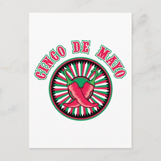 CINCO DE MAYO POSTKARTE (Vorderseite)