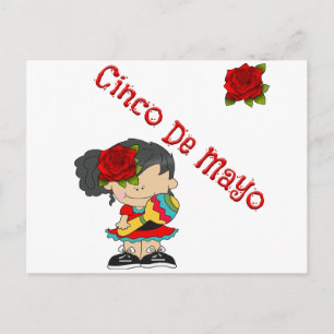 Cinco De Mayo Postkarte