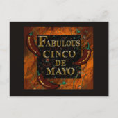 Cinco de Mayo  Postkarte (Vorderseite)