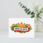 Cinco de Mayo! Postkarte (Stehend Vorderseite)