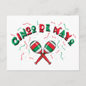 Cinco de Mayo Postkarte (Vorderseite)
