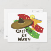 Cinco de Mayo Postkarte (Vorne/Hinten)