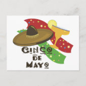 Cinco de Mayo Postkarte (Vorderseite)