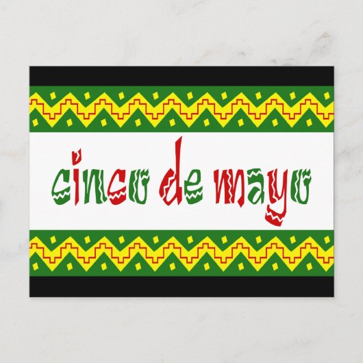 cinco de mayo postkarte (Vorderseite)