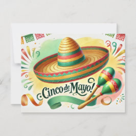 Cinco de Mayo Postkarte