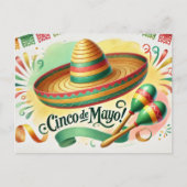 Cinco de Mayo Postkarte (Vorderseite)