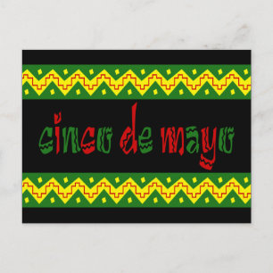 cinco de mayo postkarte