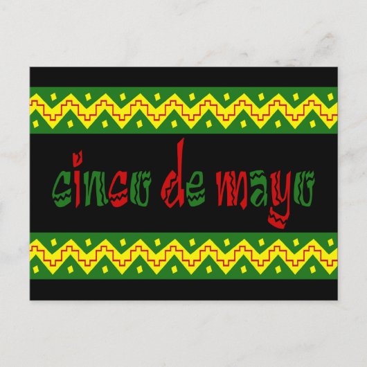 cinco de mayo postkarte (Vorderseite)