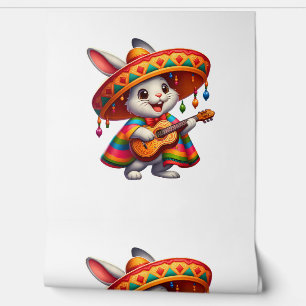 Cinco de Mayo Rabbit Wear Mexican Sombrero Men Tapete