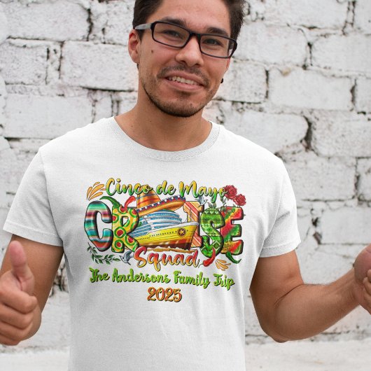 Cinco De Mayo Schifffahrt Shirt Individuelle Name
