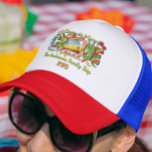 Cinco De Mayo Schifffahrt Shirt Individuelle Name  Truckerkappe<br><div class="desc">Dieses Design kann in dem Bereich personalisiert werden, der durch das Ändern des Fotos und/oder Textes zur Verfügung gestellt wird. Sie können auch angepasst werden, indem Sie auf Vorlage personalisieren klicken und dann auf die Schaltfläche klicken, um weitere Optionen anzupassen, um die Hintergrundfarbe zu löschen oder zu ändern, Text hinzuzufügen,...</div>