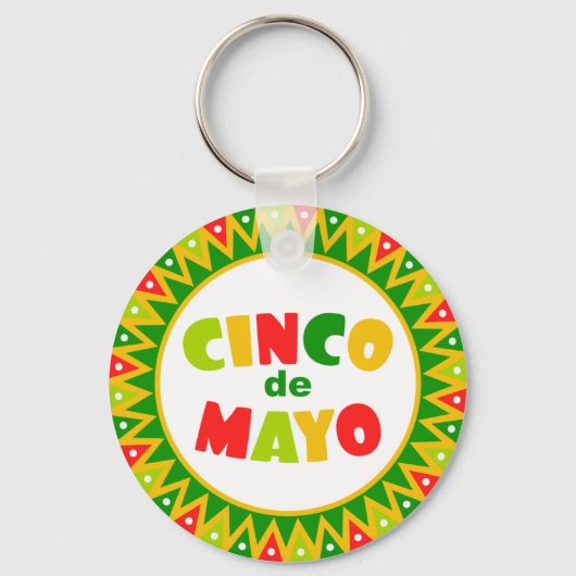 Cinco de Mayo Schlüsselanhänger (Vorderseite)