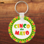 Cinco de Mayo Schlüsselanhänger (Vorderseite)