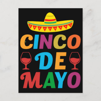 cinco-de-mayo-sei-mexikanisches-feier-t-shirt-desi postkarte
