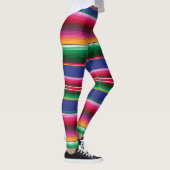 Cinco de Mayo Serape Blanket Leggings (Rechts)