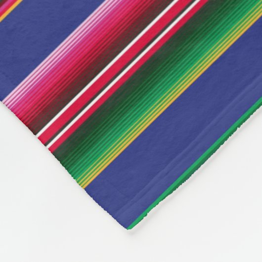 Cinco de Mayo Serape Lap Blanket für Rollstuhl Fleecedecke (Ecke)