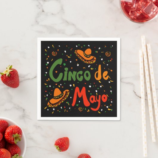 CINCO DE MAYO SERVIETTE (Beispiel)