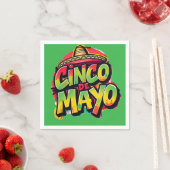 Cinco De Mayo Serviette (Beispiel)