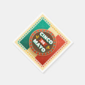 Cinco De Mayo Servietten (Ecke)