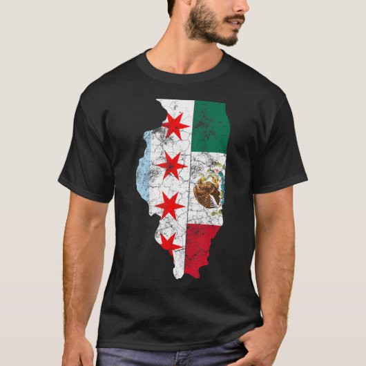 Cinco De Mayo Shirt Chicago mexikanische Flagge Mä (Vorderseite)
