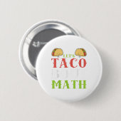 Cinco De Mayo Shirt Mathematik Dozentin Math Team  Button (Vorne & Hinten)