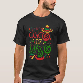 Cinco de Mayo Shirts für Damen und Herren Kinder M