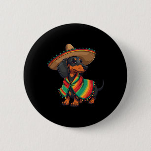 Cinco De Mayo-Shirts für Hunde-Liebhaber Lustiges Button