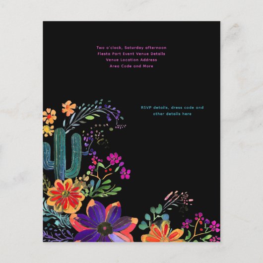 Cinco De Mayo Sip und Salsa Funny Cat FIESTA (Rückseite)