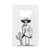 cinco de mayo skeletto geldbeutel flaschenöffner (Rückseite)