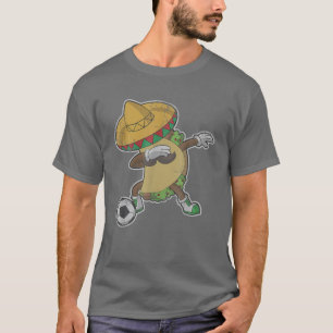 Cinco De Mayo Soccer Taco Dabbing Dab Mexiko T-Shirt