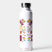 Cinco de Mayo Social Club Wasserflasche Trinkflasche (Links)