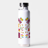 Cinco de Mayo Social Club Wasserflasche Trinkflasche (Rechts)
