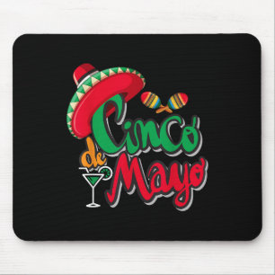 Cinco De Mayo Sombrero Men Women Mexikanischer Tac Mousepad