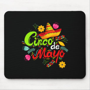 Cinco De Mayo Sombrero Mexikanische Festivalparty Mousepad