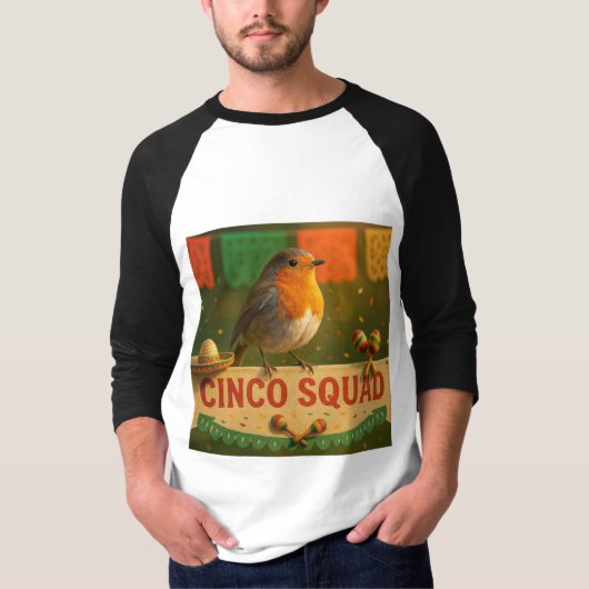 Cinco de Mayo Squad T-Shirt (Vorderseite)