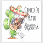Cinco De Mayo Sticker (Blatt)