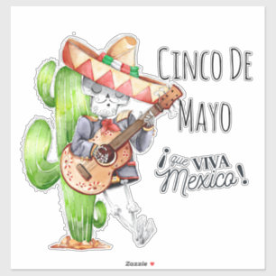 Cinco De Mayo Sticker