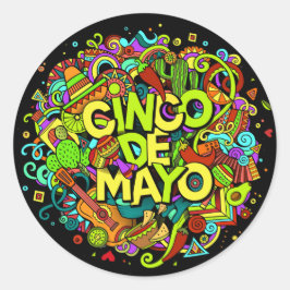 Cinco de Mayo Sticker