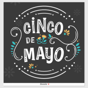 Cinco De Mayo Sticker