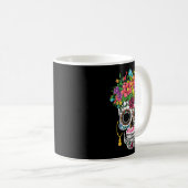 Cinco De Mayo Sugar Skull Dia De Los Muertos Day O Kaffeetasse (VorderseiteRechts)