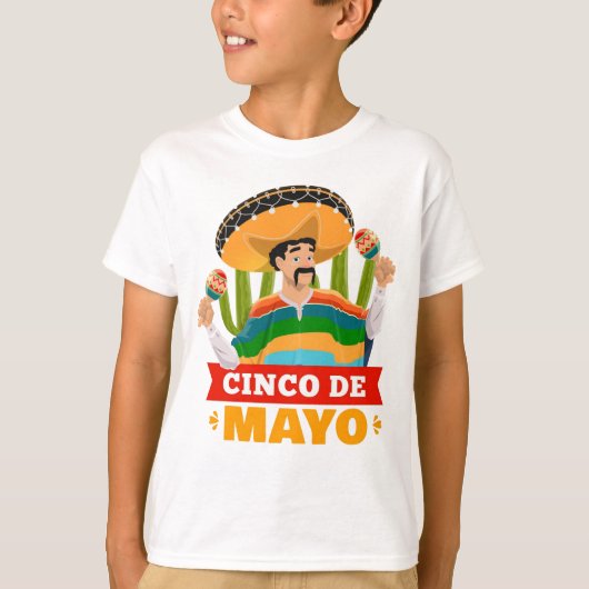 Cinco De Mayo T - Shirt (Vorderseite)