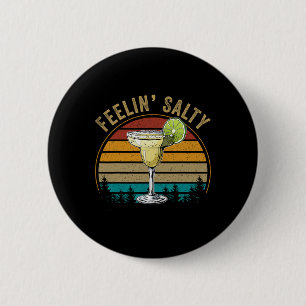 Cinco De Mayo T-Shirt Fühlt Sich Salzig Lustig Män Button