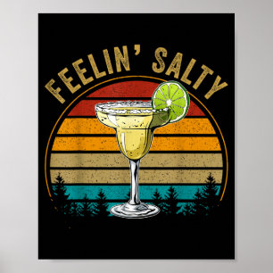 Cinco De Mayo T-Shirt Fühlt Sich Salzig Lustig Män Poster
