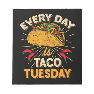 Cinco De Mayo Taco Dienstag Vintage Tacos Notizblock