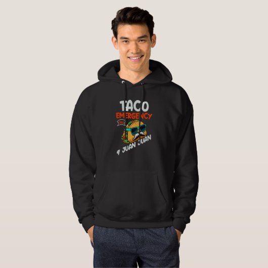 Cinco De Mayo Taco Emergency 9 Juan Juan Hoodie (Vorne ganz)