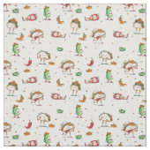 cinco de mayo tacos kawaii stoff (Muster)